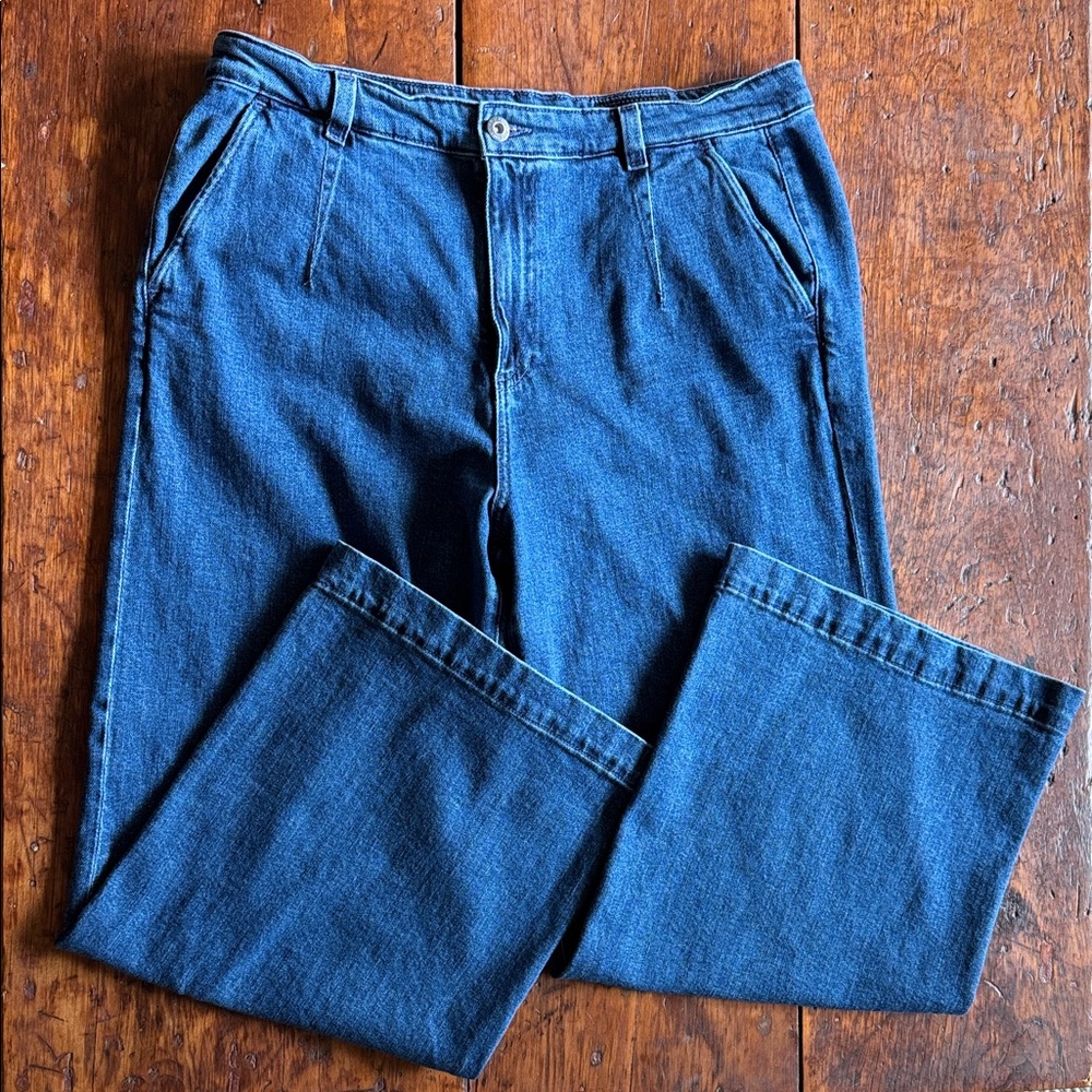 AG Daneel cropped wide leg jeans -32